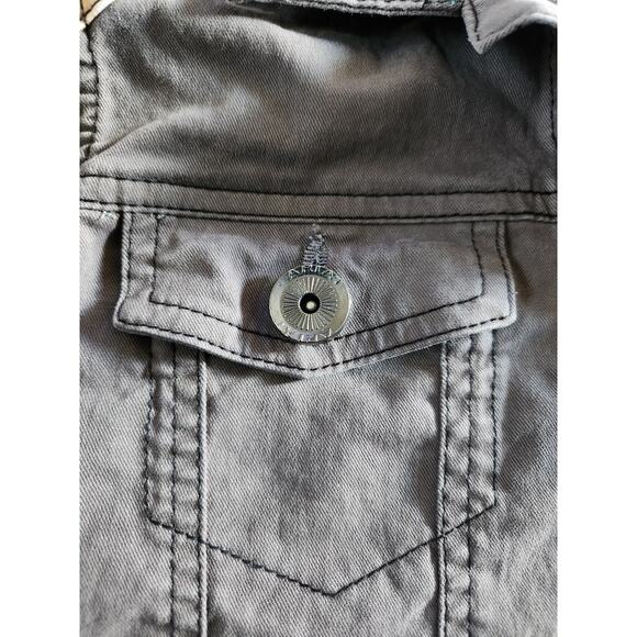 Ariat Women's Cut Off Denim Vest - Xs - Picture 4 of 6